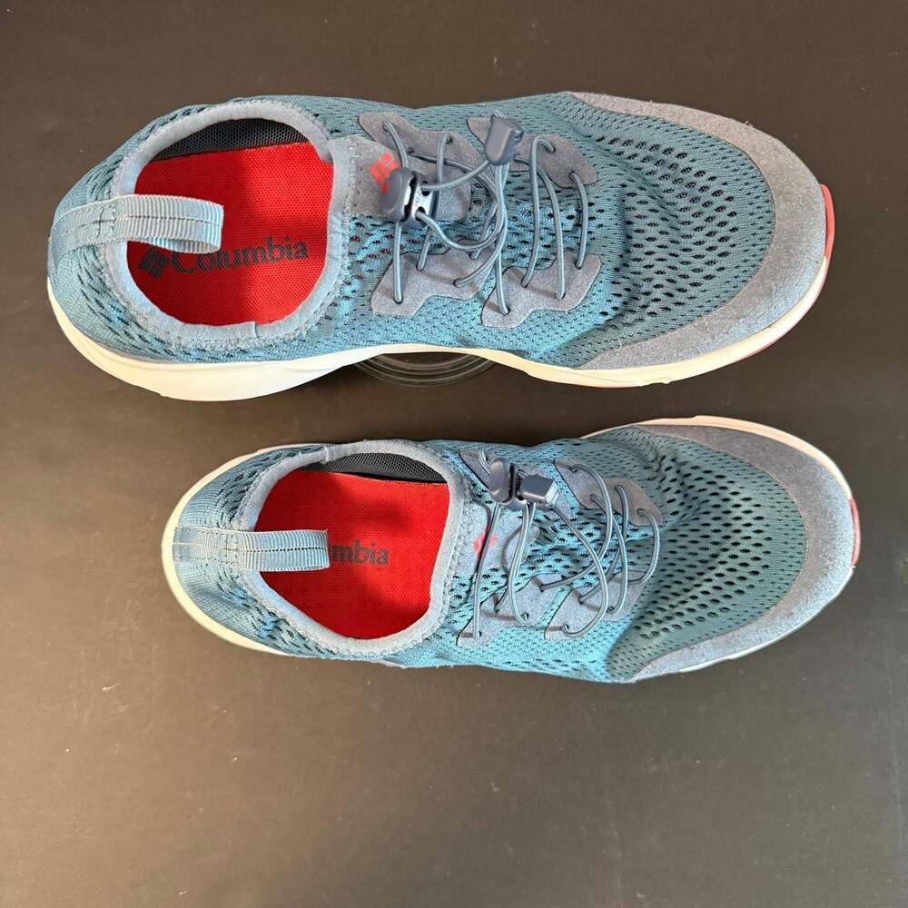 Columbia Women Drainmaker IV Water Shoes Blue Red Size 9 - Picture 7 of 16